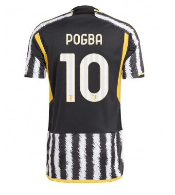 Maillot de foot Juventus Paul Pogba #10 Domicile 2023-24 Manches Courte